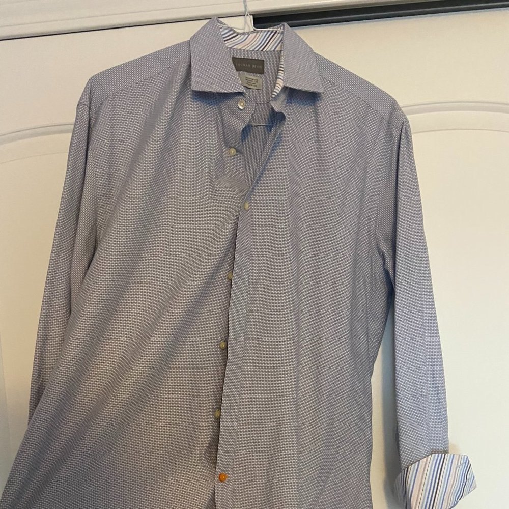 Men's Large - Thomas Dean Button Down L/S Shirt
